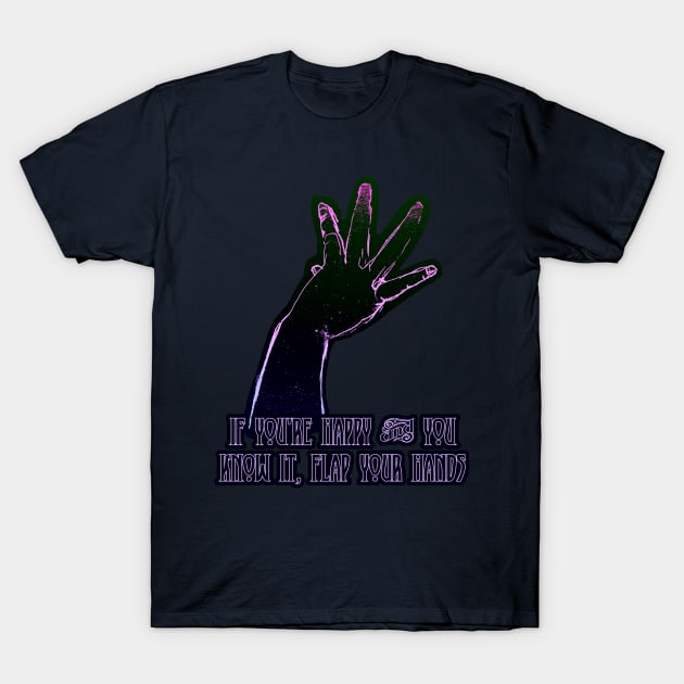 Flap Your Hands T-Shirt by LondonAutisticsStandingTogether